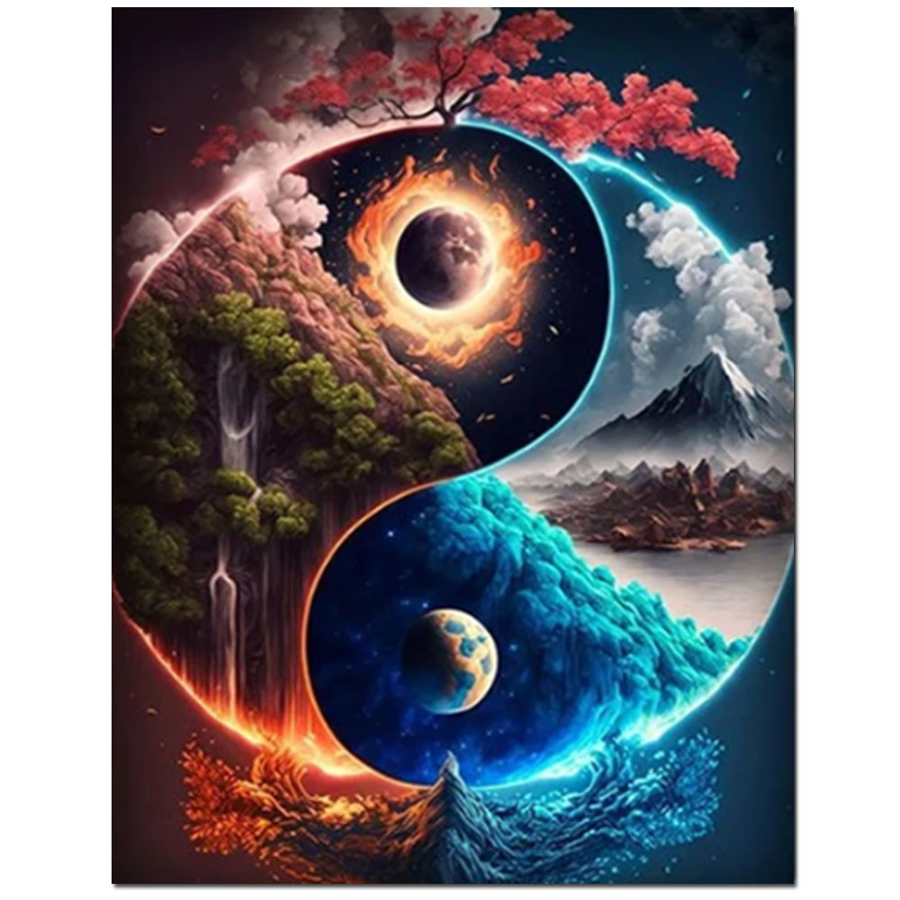 Resin Art World - Sonsuz Dünya Fantezi Dört Mevsim Manzara