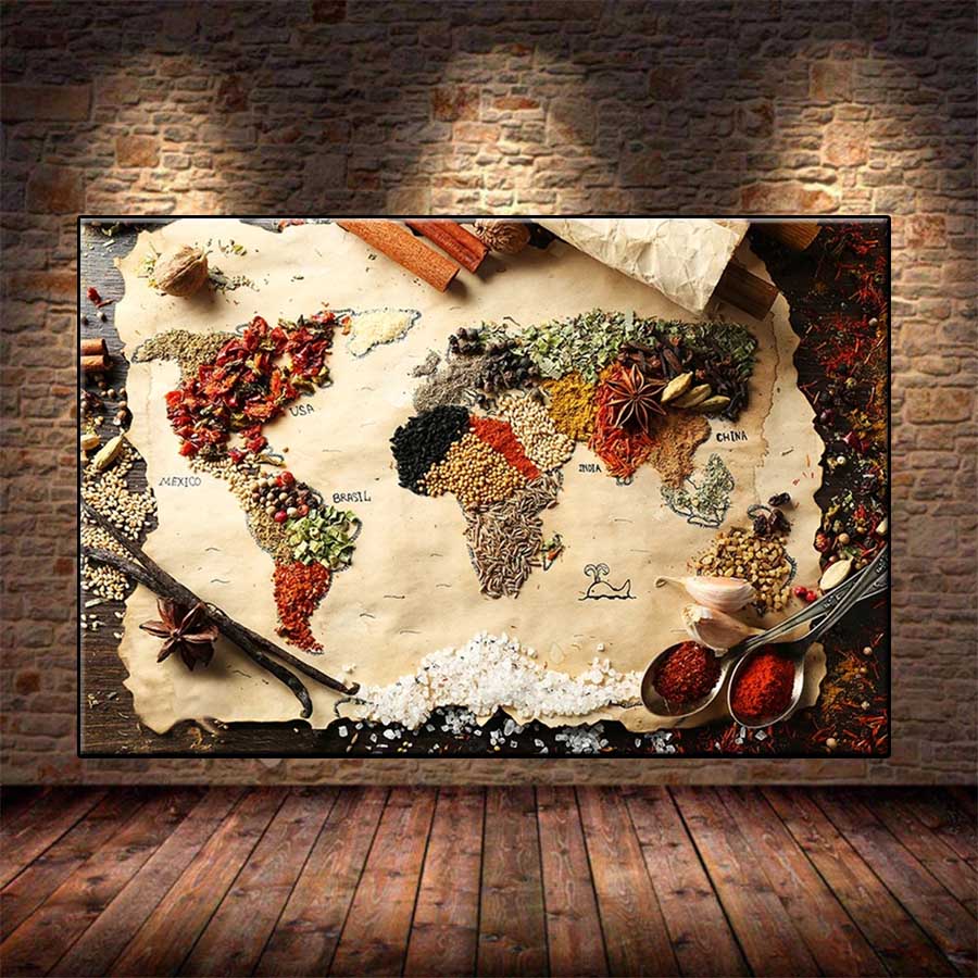 Resin Art World - Elmas Mozaik Resim Baharat ve Baharat