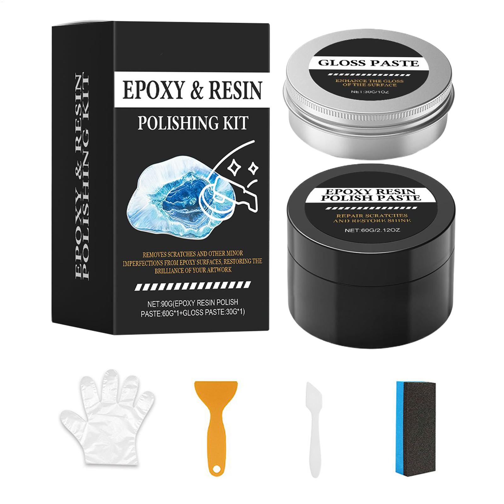 Resin Art Epoxy - Epoksi reçine yüksek parlaklıkta parlatma macunu