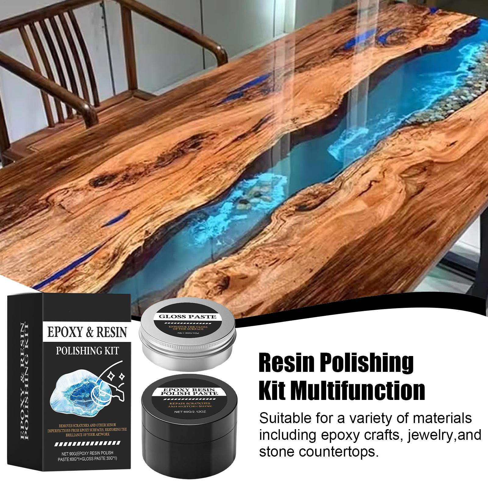 Resin Art Epoxy - Epoksi Reçine Parlatma Seti - Parlaklığı