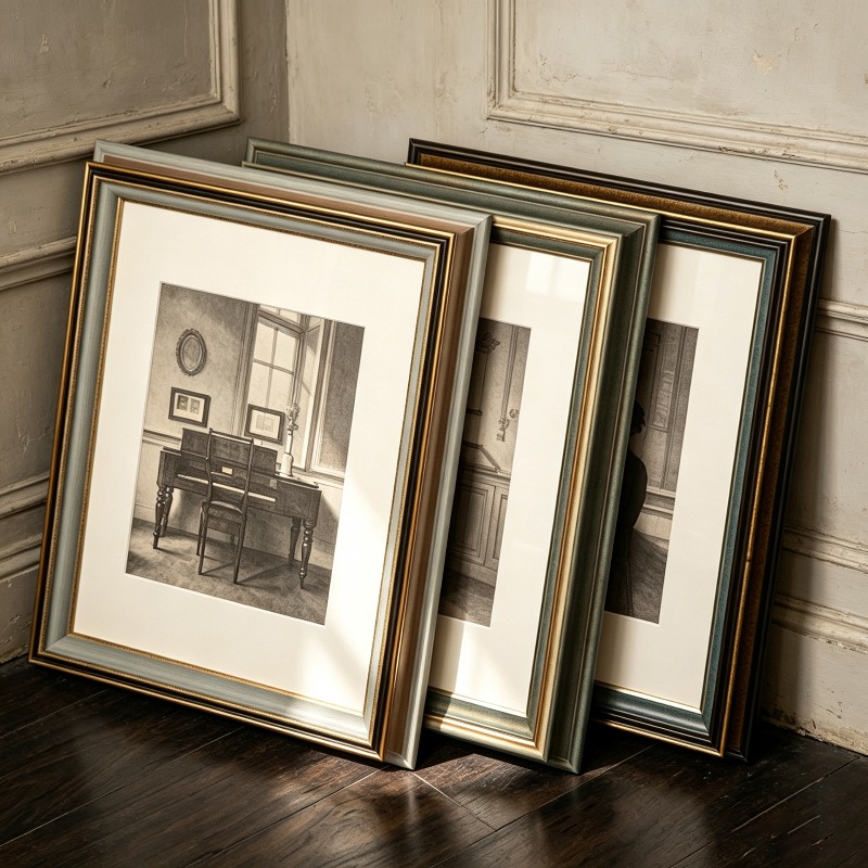 Resin Art Use - Vintage Resim Çerçevesi A4 6-10 İnç