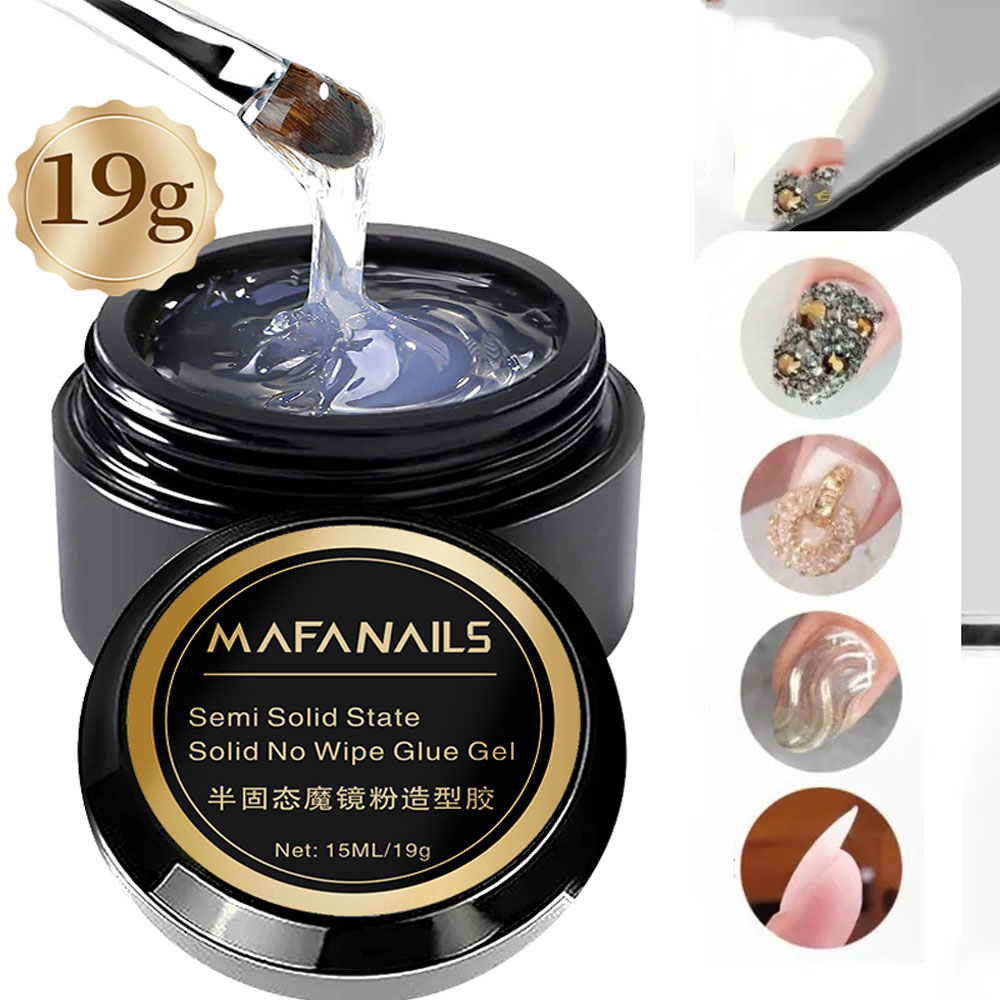 Resin Art Use - 19g/5g/Şişe Güçlü Tırnak Tutkal Silinmeyen Jel