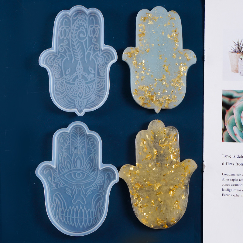 1 adet DIY Coaster el Fatima y - Resin Art Epoxy incelemesi ve fiyatı