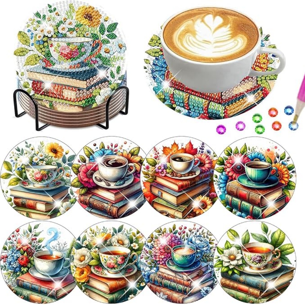 8 adet/DIY elmas sanat resim t - Resin Art For Beginner incelemesi ve fiyatı