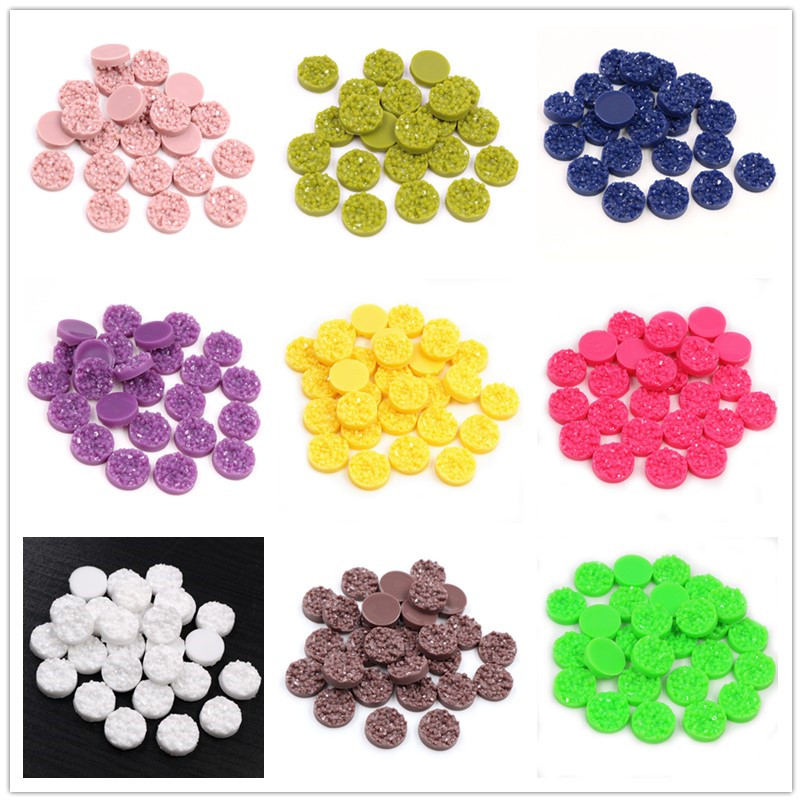 40 adet Reçine Druzy Cabochons - Resin Art Engagement incelemesi ve fiyatı