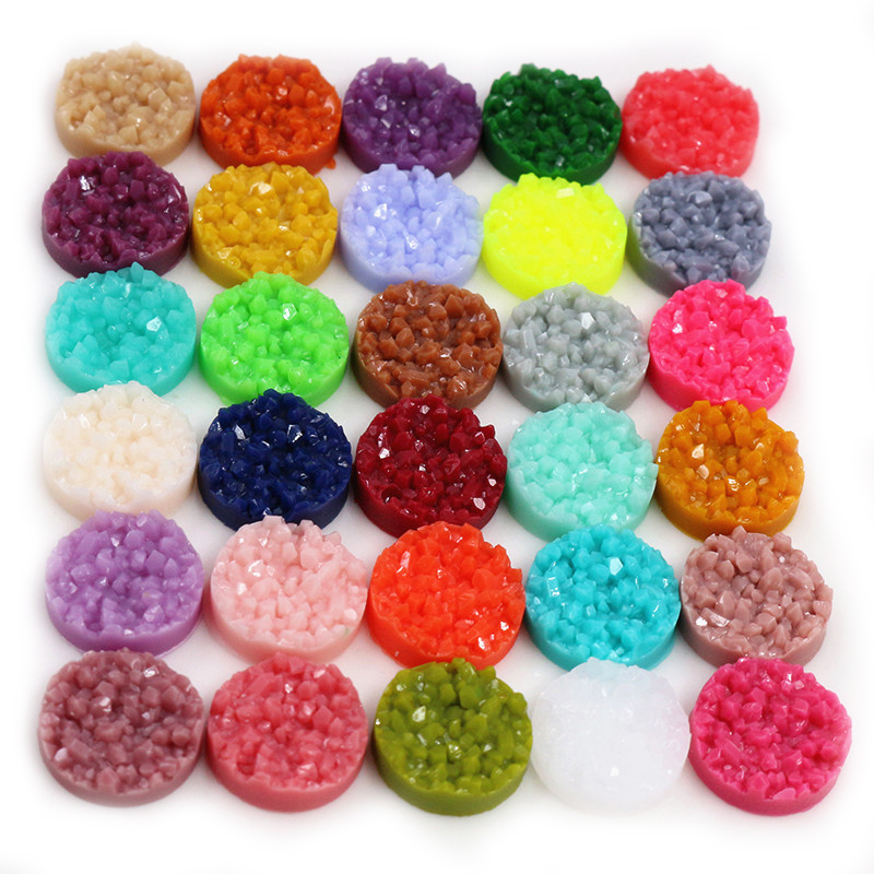 40 adet Reçine Druzy Cabochons - Resin Art Engagement incelemesi ve fiyatı