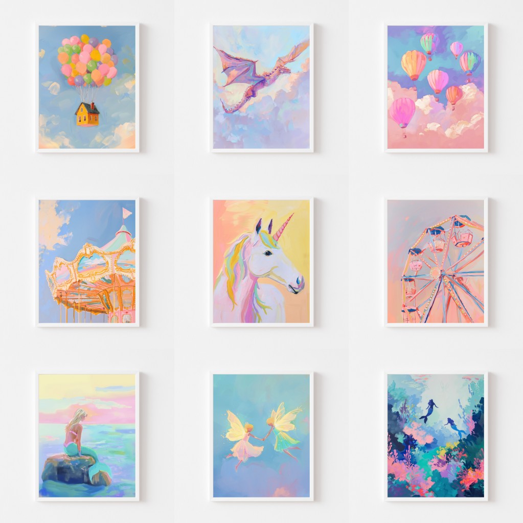 Sihirli Pastel Duvar Sanatı Po - Resin Art World incelemesi ve fiyatı