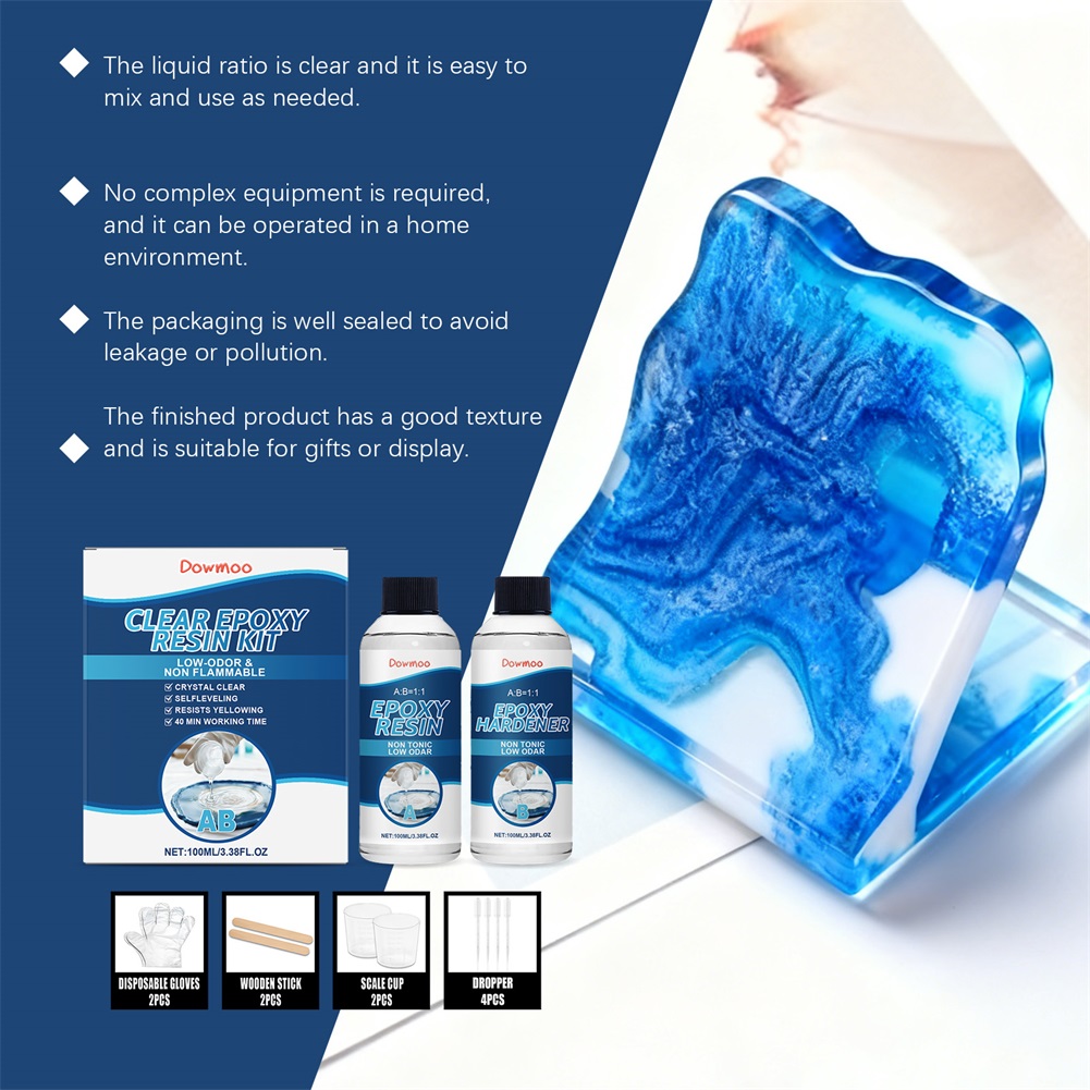 DIY Kristal Berrak Epoksi Reçi - Resin Art Epoxy incelemesi ve fiyatı